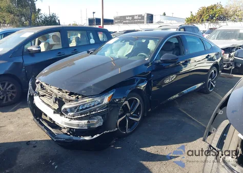 2020 Honda Accord Sport from USA, damaged, VIN 1HGCV1F31LA114031